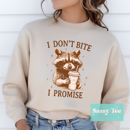 I DON'T BITE I PROMISE FERAL **Preorder/Restock Ships in 5-10 biz days**