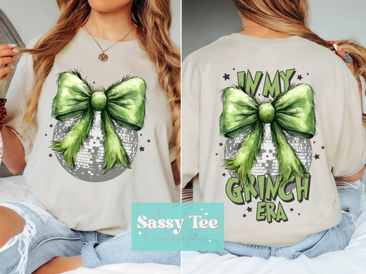 GREEN MAN BOW DISCO COQUETTE  *Ships in 5-10 biz days