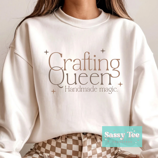 CRAFTING QUEEN HANDMADE MAGIC **Preorder/Restock Ships in Est. 5-12 biz days**
