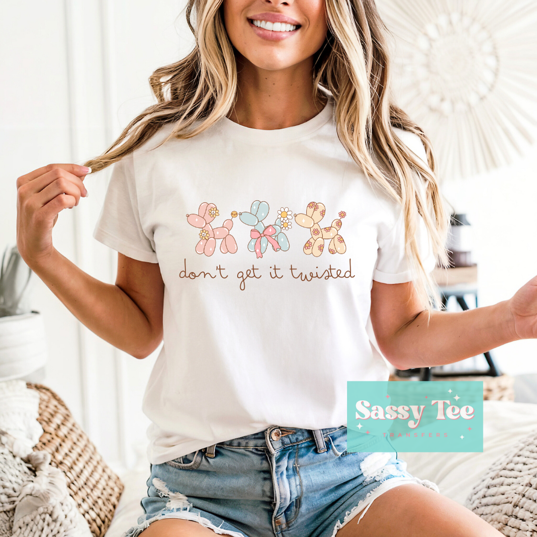 DON'T GET IT TWISTED BALLOON DOGS **Preorder/Restock Ships in 5-10 biz days**