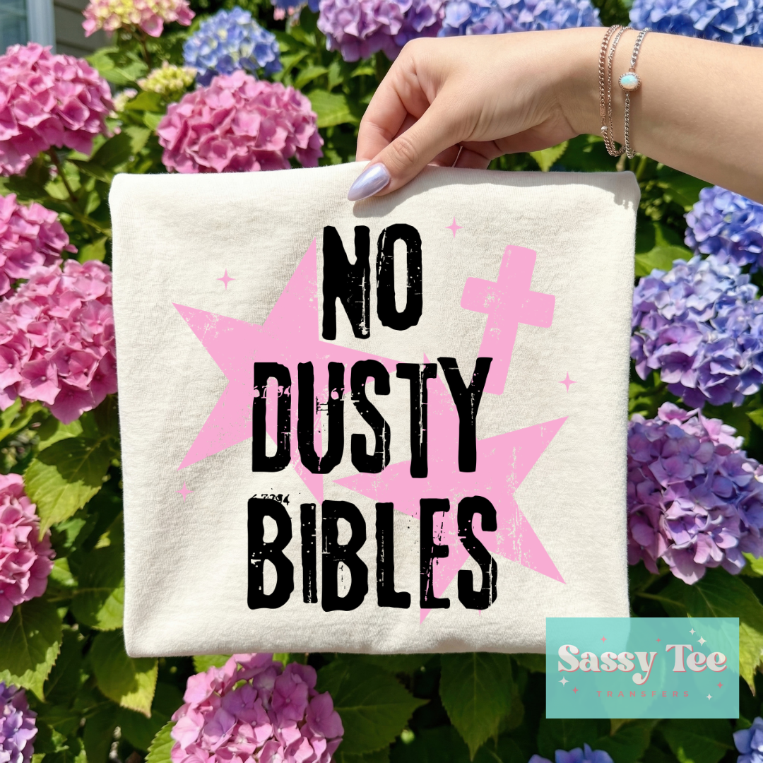 NO DUSTY BIBLES PINK STARS **Preorder/Restock Ships in 5-10 biz days**