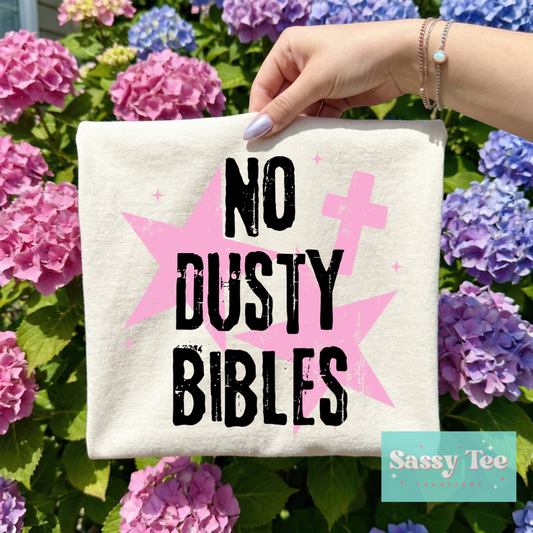 NO DUSTY BIBLES PINK STARS **Preorder/Restock Ships in 5-10 biz days**