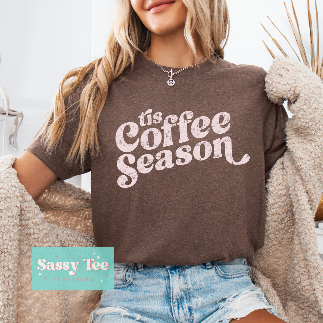 TIS COFFEE SEASON DISTRESSED **Preorder/Restock Ships in 5-10 biz days**