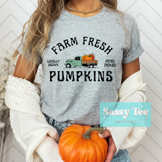 FARM FRESH PUMPKINS TRUCK