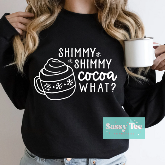 SHIMMY SHIMMY COCOA WHAT White