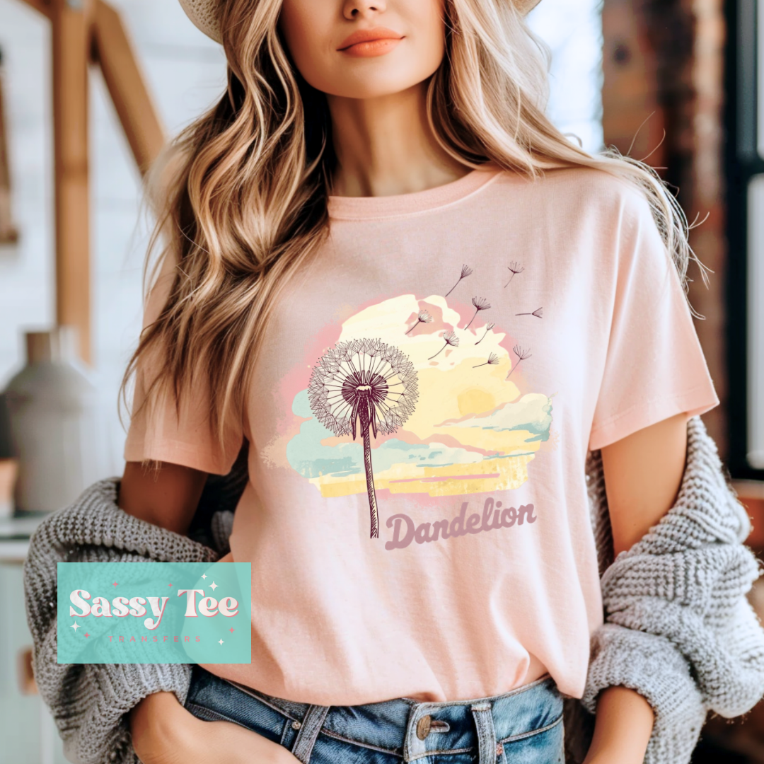 DANDELION WESTERN COWGIRL ART **Preorder/Restock Ships in 5-10 biz days**