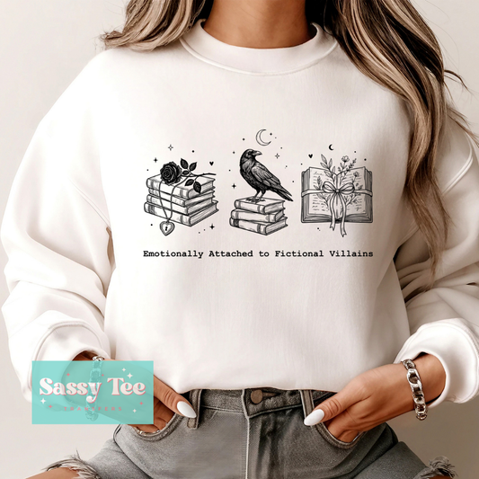 EMOTIONALLY ATTACHED FICTIONAL VILLAINS CROW **Preorder/Restock Ships in 5-10 biz days**