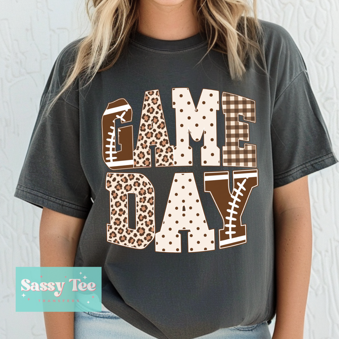 GAME DAY PREPPY LEOPARD PLAID **Preorder/Restock Ships in 5-10 biz days**