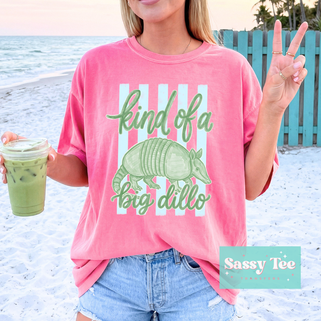 KIND OF A BIG DILLO PREPPY STRIPES **Preorder/Restock Ships in 5-10 biz days**