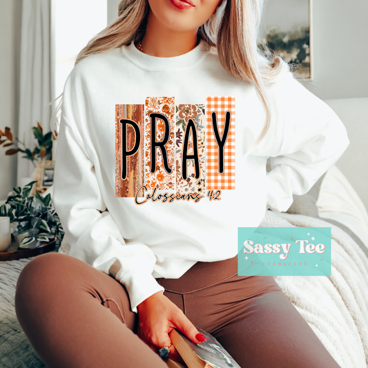 PRAY FALL RETRO FLORAL **Preorder/Restock Ships in 5-10 biz days**