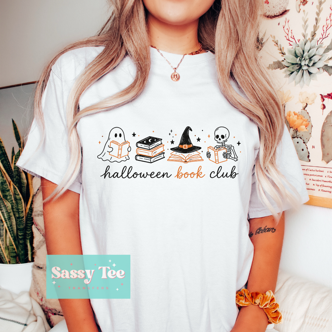 HALLOWEEN BOOK CLUB BLACK ORANGE **Preorder/Restock Ships in 5-10 biz days**