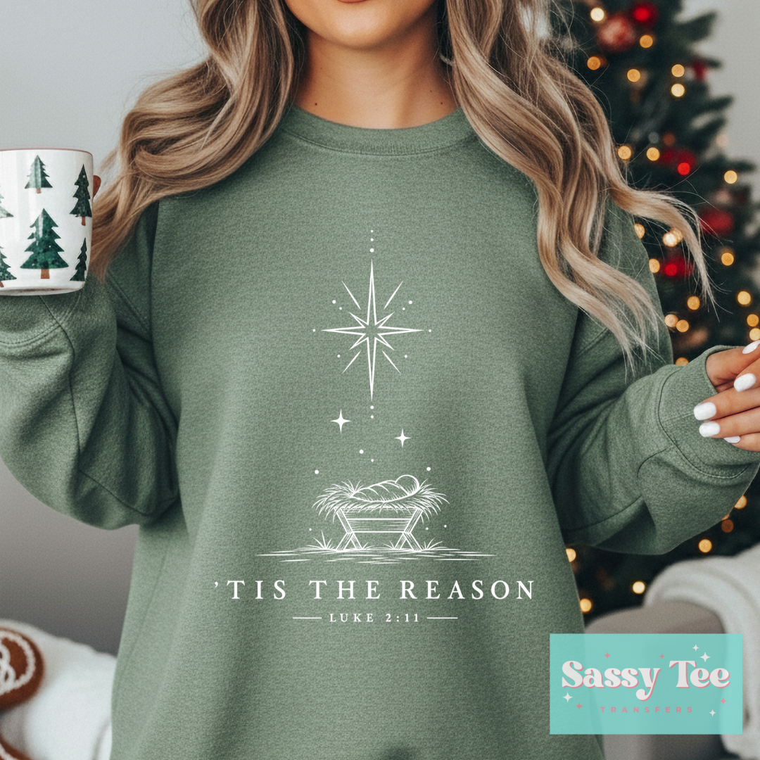 TIS SEASON BABY JESUS MANGER CHRISTMAS STAR **Preorder/Restock Ships in 5-10 biz days**