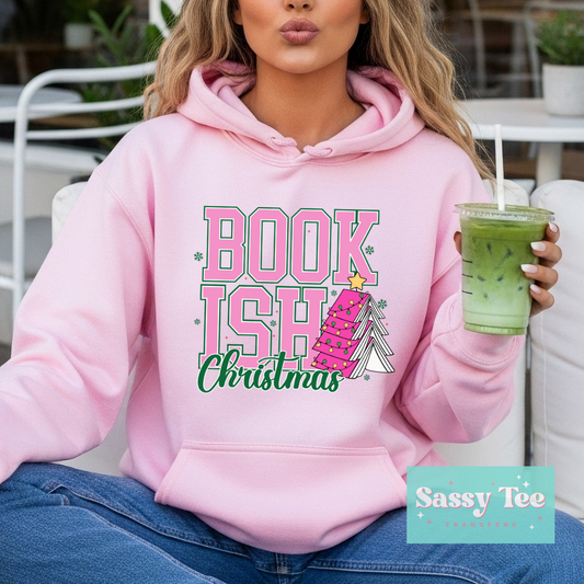 BOOKISH CHRISTMAS PREPPY PINK **Preorder/Restock Ships in Est. 5-10 biz days**