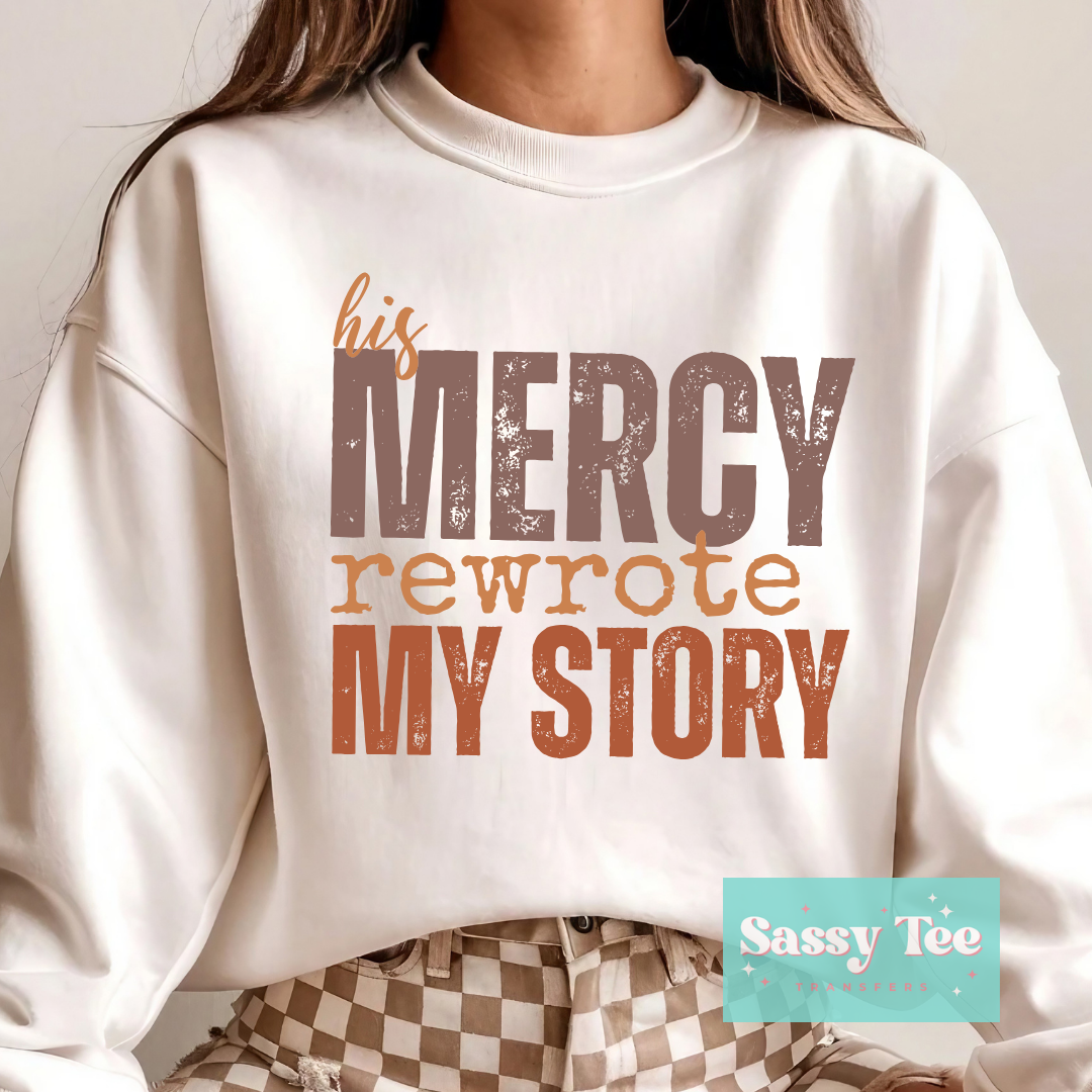 HIS MERCY REWROTE MY STORY FALL FAITH **Preorder/Restock Ships in 5-10 biz days**