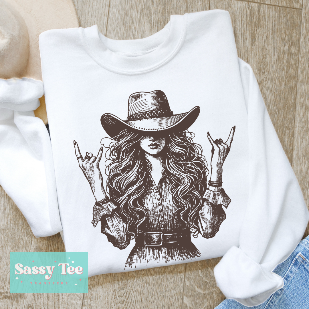 ROCK ON COWGIRL **Preorder/Restock Ships in 5-10 biz days**