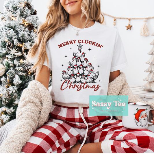 MERRY CLUCKIN' CHRISTMAS CHICKENS **Preorder/Restock Ships in 5-10 biz days**