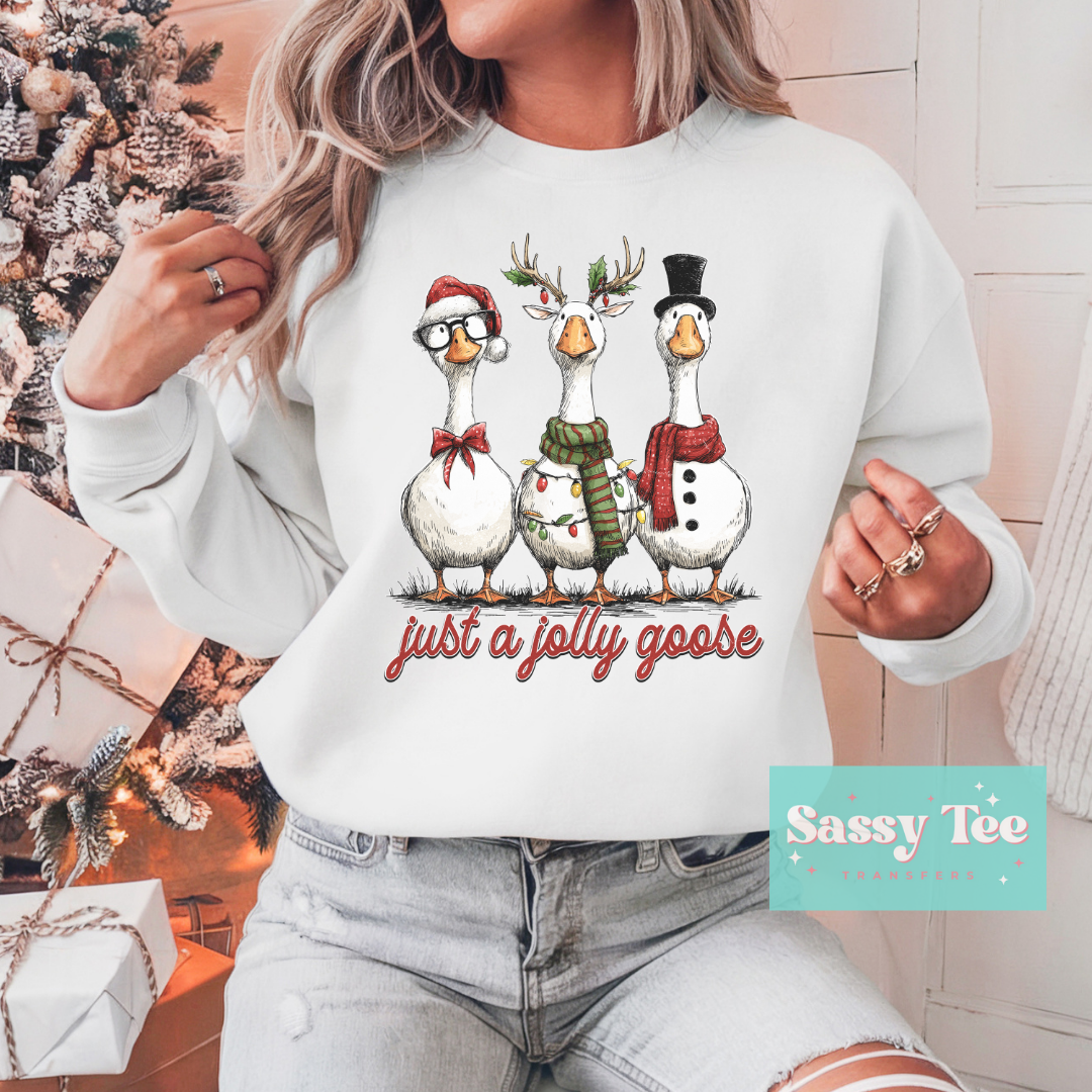 JUST A SILLY GOOSE CHRISTMAS **Preorder/Restock Ships in 5-10 biz days**