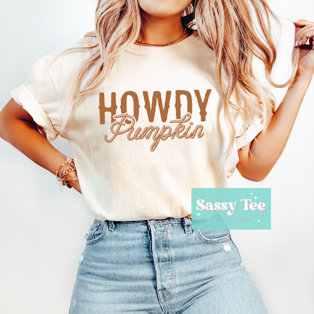 HOWDY PUMPKIN WESTERN **Preorder Ships in 5-10 biz days**