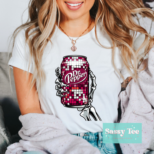 DR PEPPER DISCO SODA SKELETON **Preorder/Restock Ships in 5-10 biz days**
