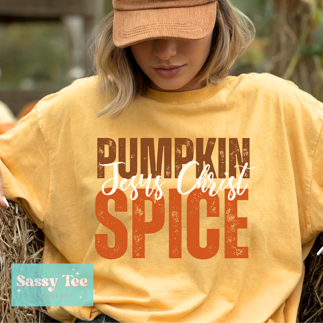 PUMPKIN SPICE JESUS CHRIST **Preorder/Restock Ships in 5-10 biz days**