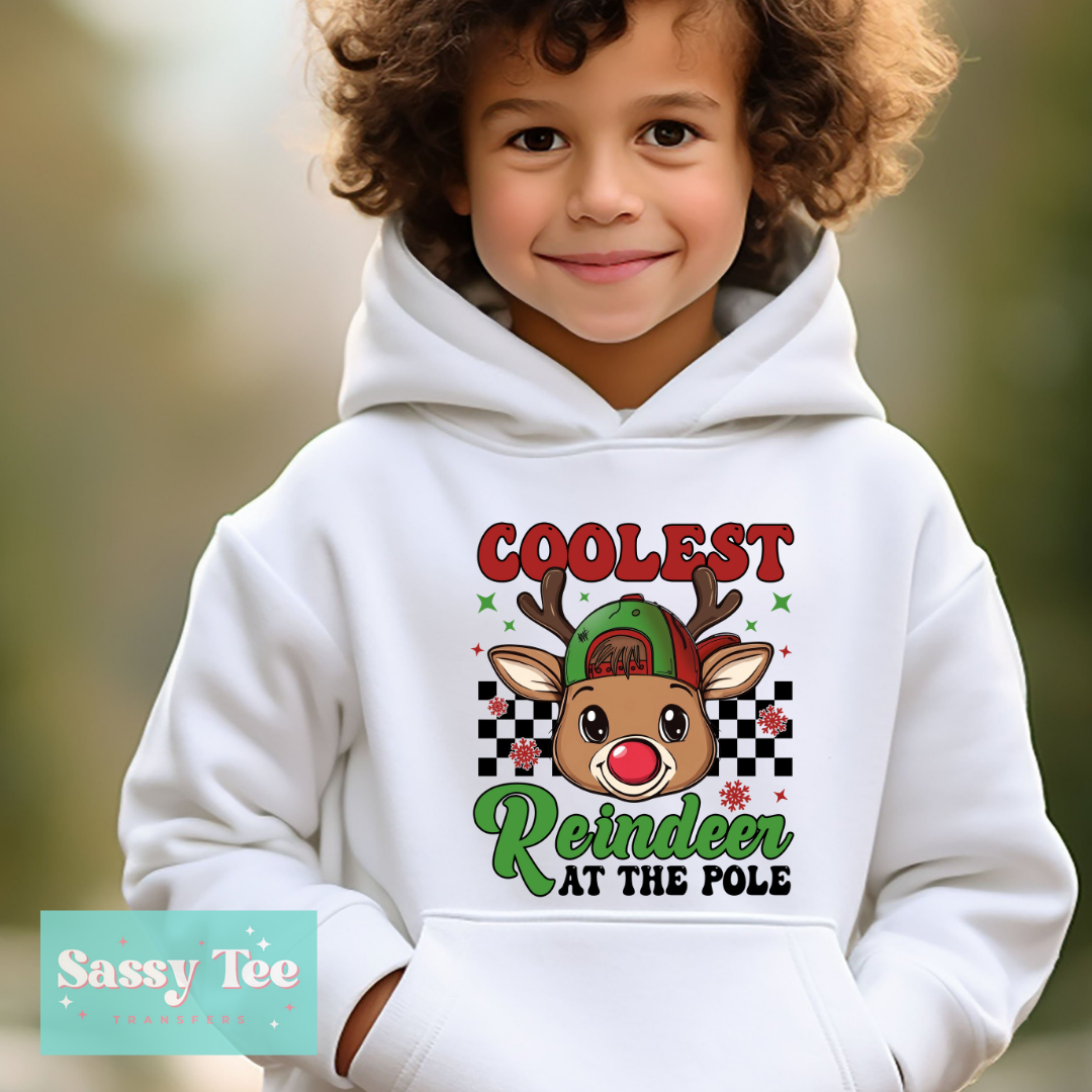 COOLEST REINDEER Kids Girl/Boy Options **Restock Preorder Ships in 5-10 biz days**