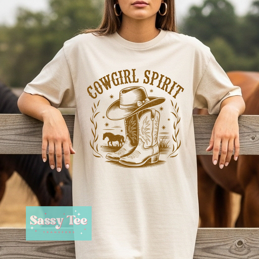 COW GIRL SPIRIT DARK **Preorder/Restock Ships in 5-10 biz days**