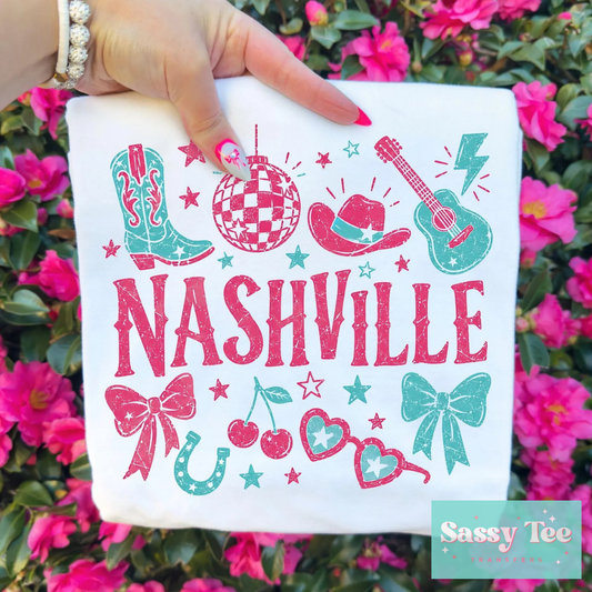 NASHVILLE PINK MINT **Preorder/Restock Ships in 5-10 biz days**