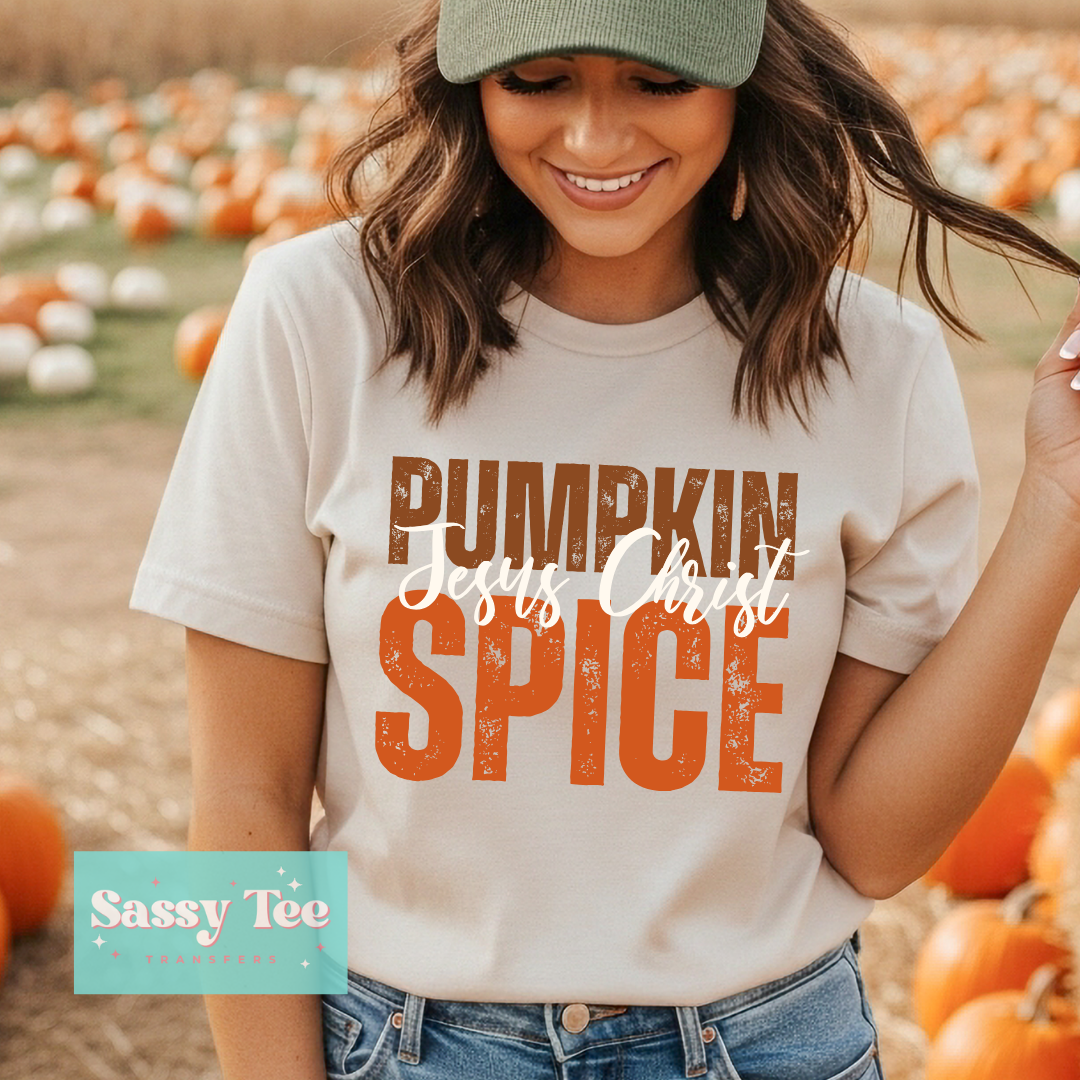 PUMPKIN SPICE JESUS CHRIST **Preorder/Restock Ships in 5-10 biz days**
