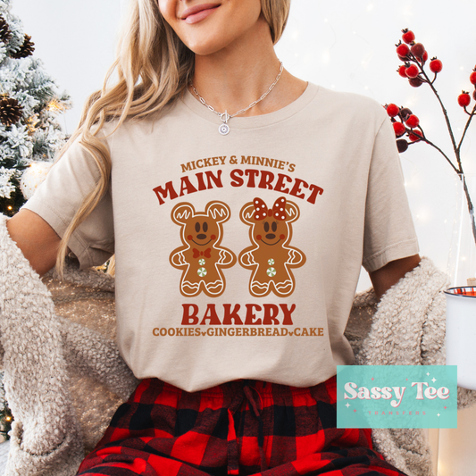 MOUSE GINGERBREAD MAIN STREET BAKERY **Preorder/Restock Ships in 5-10 biz days**