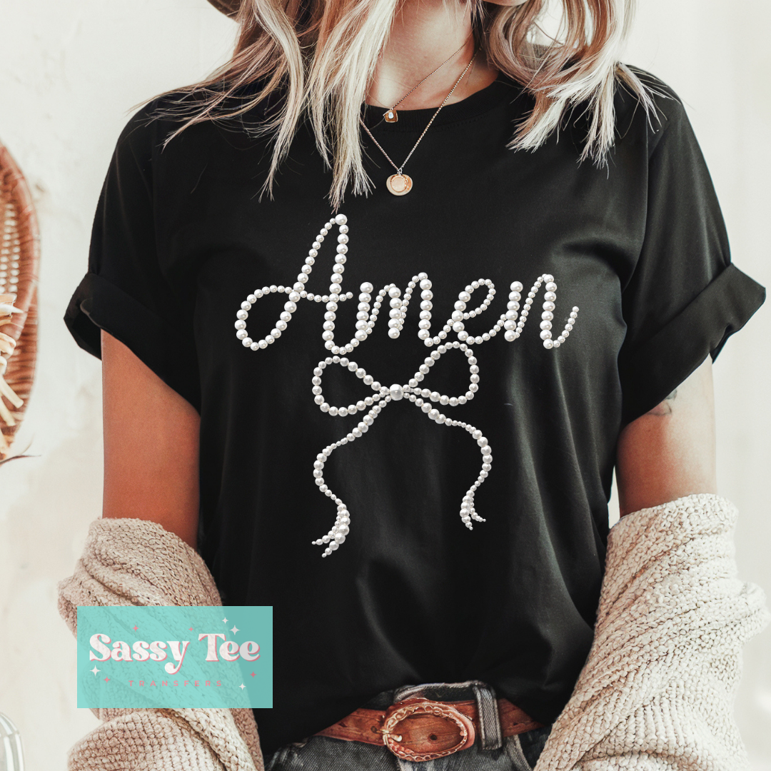 AMEN BOW PEARL **Preorder/Restock Ships in 5-10 biz days**
