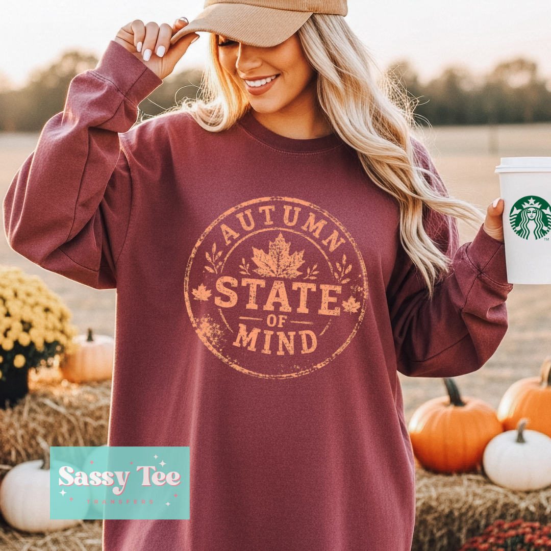 AUTUMN STATE OF MIND LEAF **Preorder/Restock Ships in 5-10 biz days**