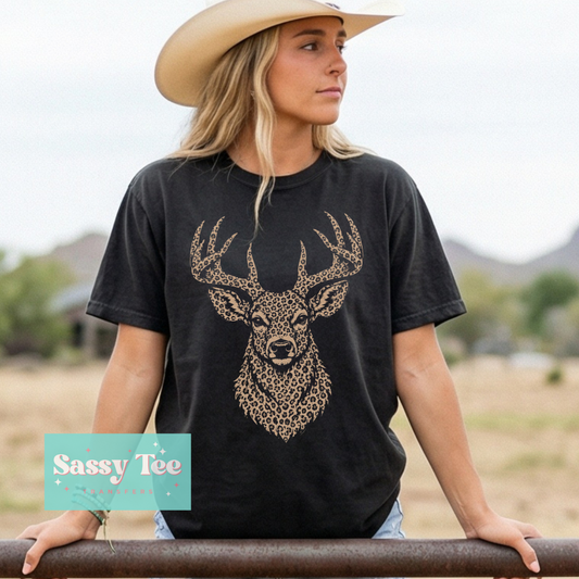 DEER HEAD LEOPARD **Preorder/Restock Ships in 5-10 biz days**