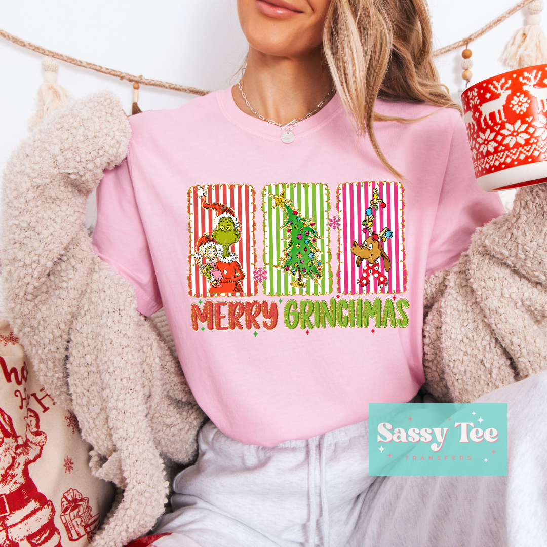 MERRY GRINCHMAS STRIPES **Preorder/Restock Ships in Est. 5-10 biz days**