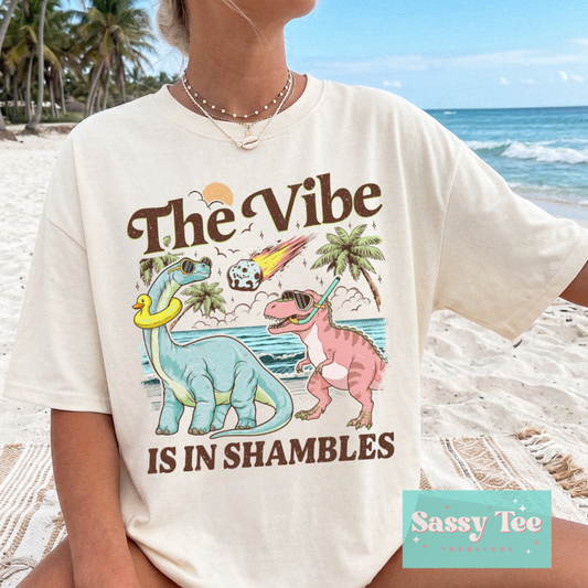 THE VIBE IS IN SHAMBLES DINO **Preorder/Restock Ships in 5-10 biz days**