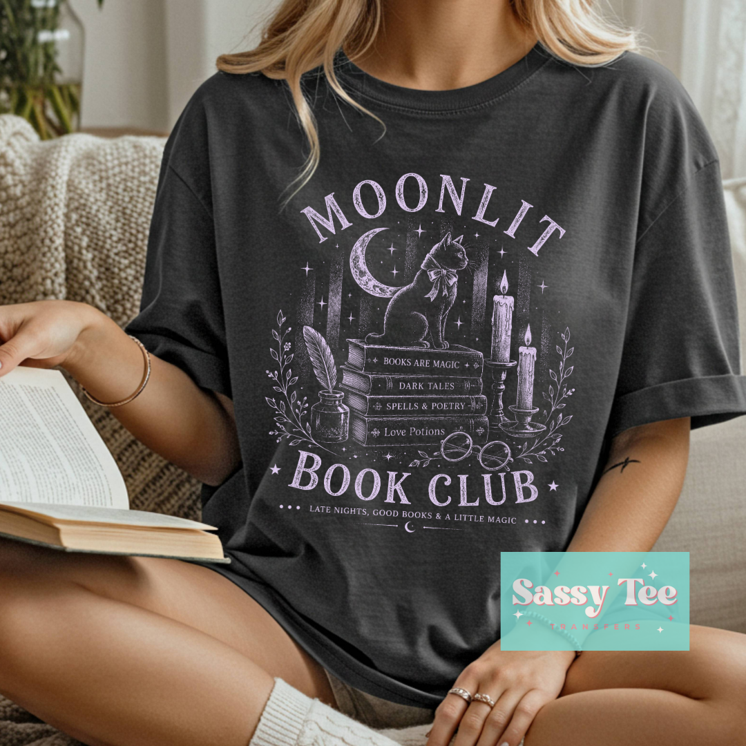 MOONLIT BOOK CLUB PURPLE **Preorder/Restock Ships in 5-10 biz days**