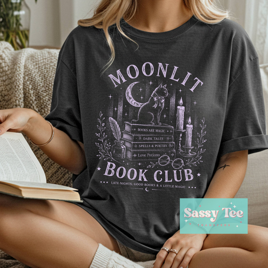 MOONLIT BOOK CLUB PURPLE **Preorder/Restock Ships in 5-10 biz days**