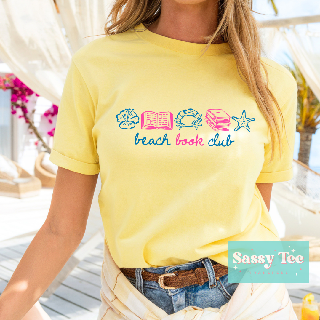 BEACH BOOK CLUB PINK BLUE **Preorder/Restock Ships in 5-10 biz days**