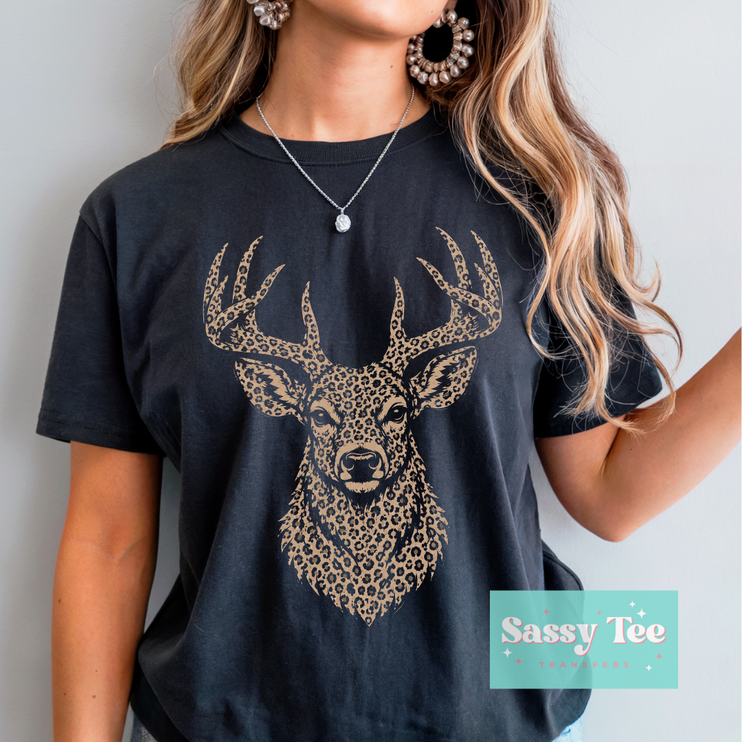 DEER HEAD LEOPARD **Preorder/Restock Ships in 5-10 biz days**