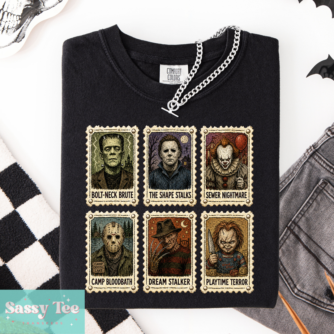 HORROR GUYS STAMPS **Preorder/Restock Ships in 5-10 biz days**
