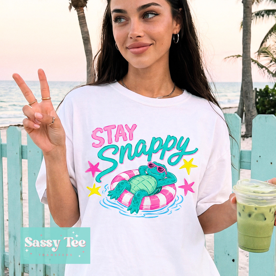 STAY SNAPPY **Preorder/Restock Ships in 5-10 biz days**
