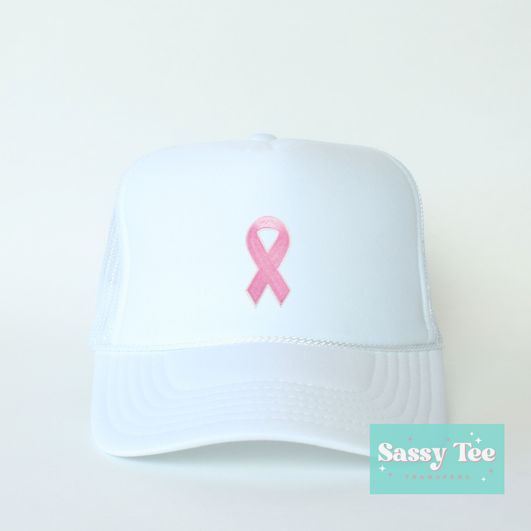 PINK CANCER RIBBON PATCH *Restocked