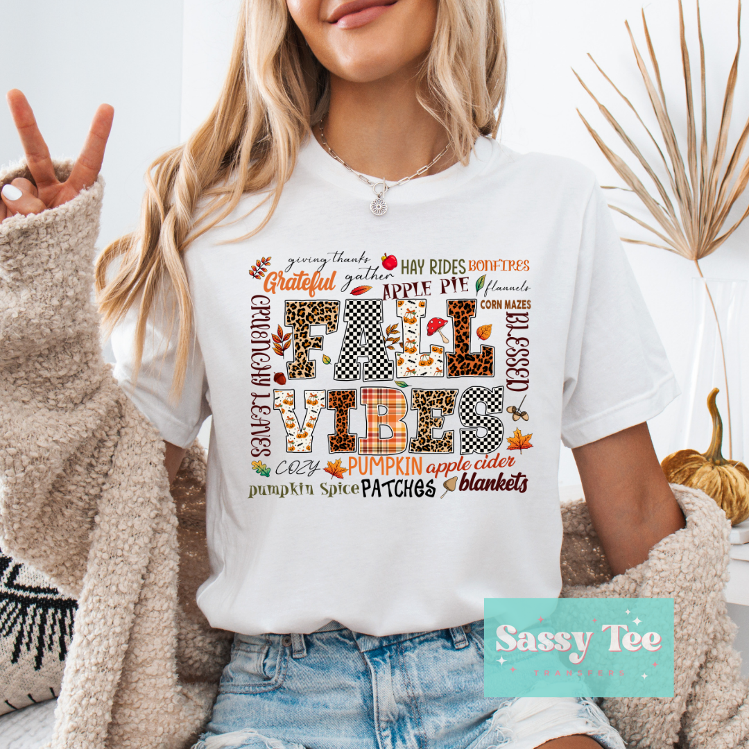 FALL VIBES DEFINITION RETRO **Preorder/Restock Ships in Est. 5-12 biz days**