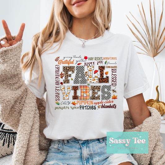 FALL VIBES DEFINITION RETRO **Preorder/Restock Ships in Est. 5-12 biz days**