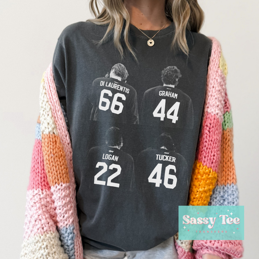 HOCKEY BOYS OFF CAMPUS WHITE CHALK For Darker Colors **Preorder/Restock Ships in 5-10 biz days**