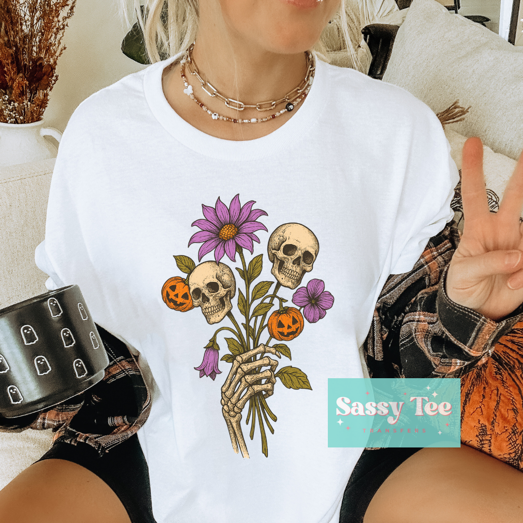 SKELETON FLOWER BOUQUET **Preorder/Restock Ships in 5-10 biz days**