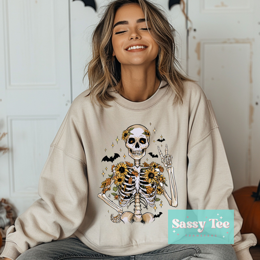SKELETON FLORAL BATS **Preorder/Restock Ships in 5-10 biz days**