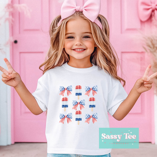 POPSICLE BOWS USA VINTAGE Kids