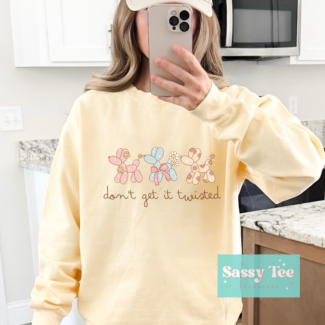 DON'T GET IT TWISTED BALLOON DOGS **Preorder/Restock Ships in 5-10 biz days**