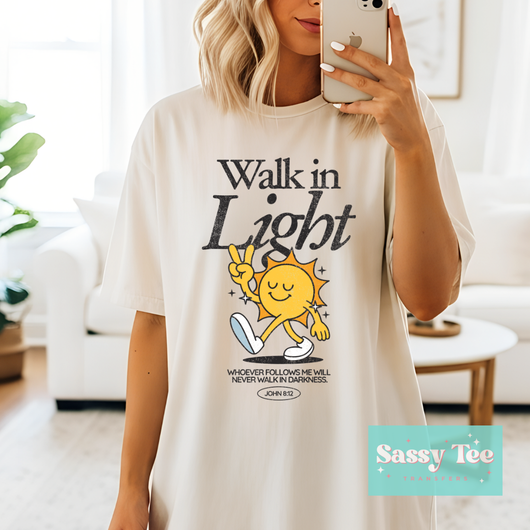 WALK IN LIGHT FAITH **Preorder/Restock Ships in 5-10 biz days**