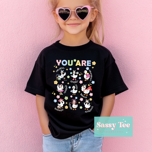 YOU ARE GOOSE AFFIRMATIONS Kids **Preorder/Restock Ships in 5-10 biz days**